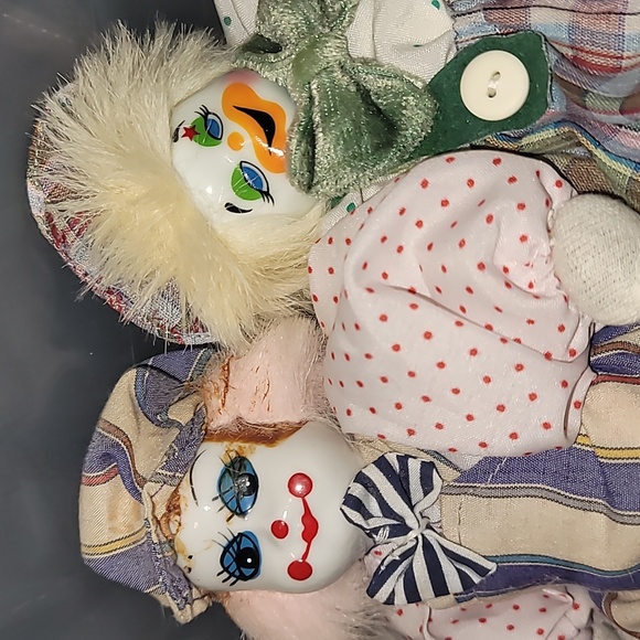 Two clown dolls - Picture 3 of 3